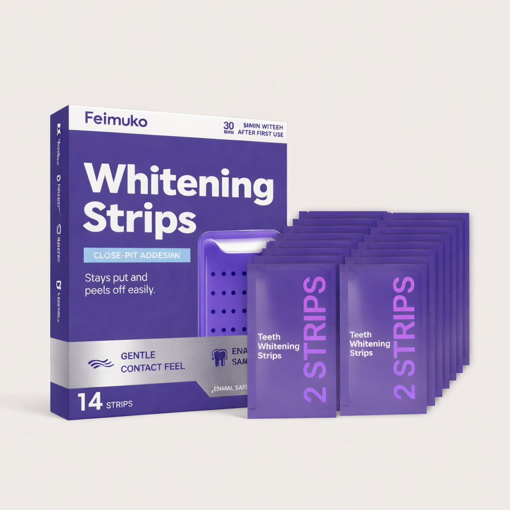 Purple Teeth Whitening Strips