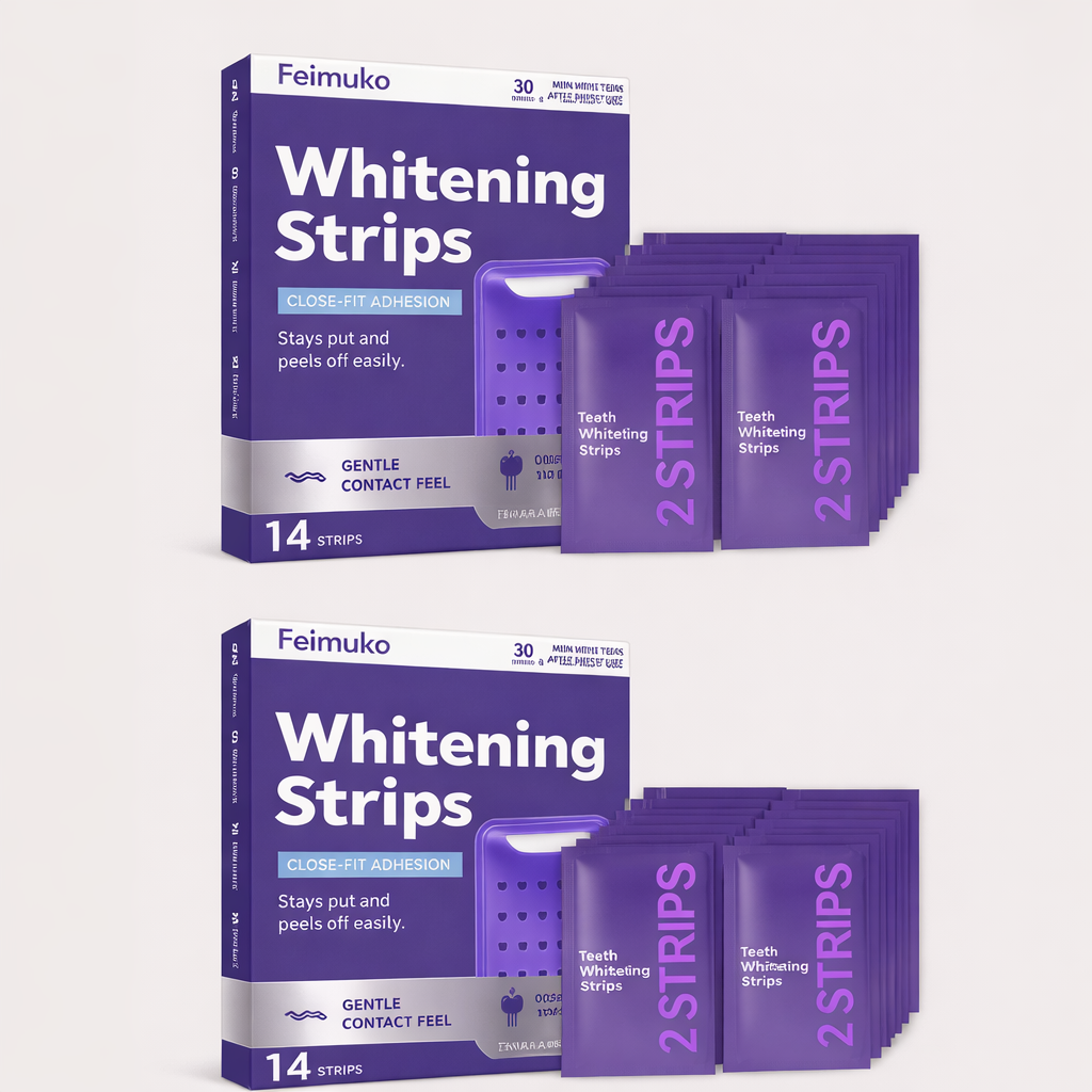 Purple Teeth Whitening Strips