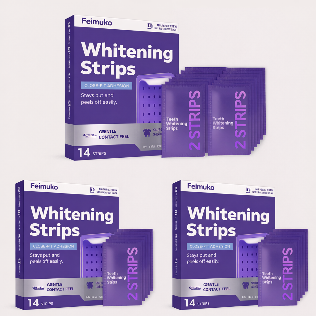 Purple Teeth Whitening Strips