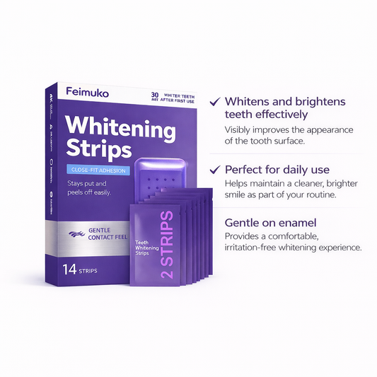 Purple Teeth Whitening Strips